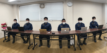 入社式を行いました！